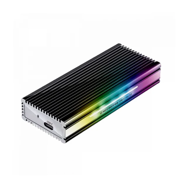 Externo kućište za Nvme LC Power LC-M2-C-MULTI-RGB NVME/M.2