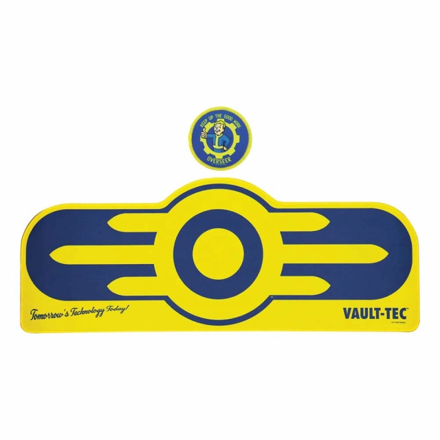 Fallout Vault-Tec XL Desk Pad and Coaster Set