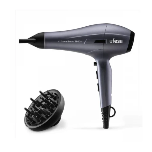 Fen za kosu Ufesa  X-Threme Boost/snaga 2600W/crna