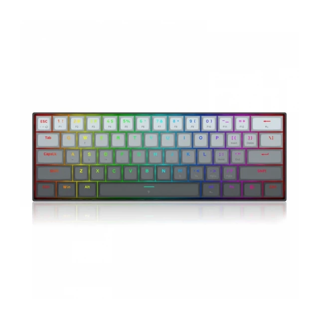 Fizz K617 RGB black, Wired Keyboard, Magnetic