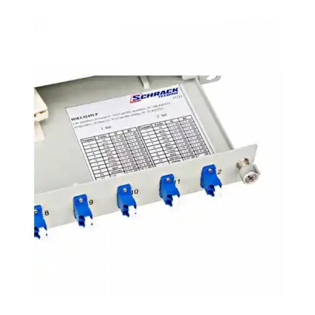 FO Splice box 19 12 vlakna SC adapteri 9/125um OS2 ECO