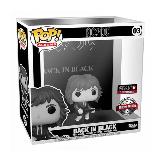 Funko POP! Albums: AC/DC - Back In Black (B&W)