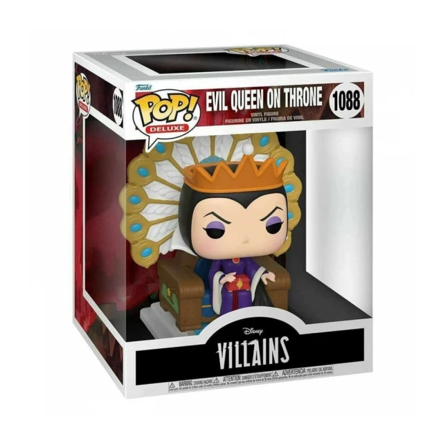 Funko POP! Deluxe: Villains - Evil Queen On Throne