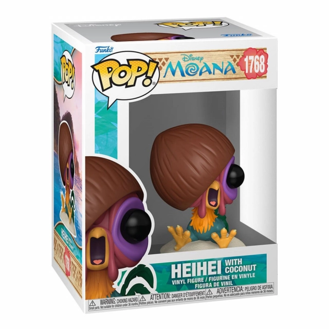 Funko POP! Disney: Moana S3 - Hei Hei w/Coconut