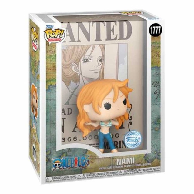 Funko POP! Game Case: One Piece - Nami (Wanted)