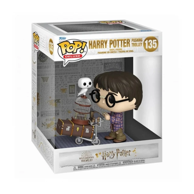 Funko POP! Harry Potter Vynil Deluxe - Harry Pushing Trolley