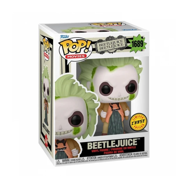 Funko POP! Movies: Beetlejuice 2 - Beetlejuice w/CHASE