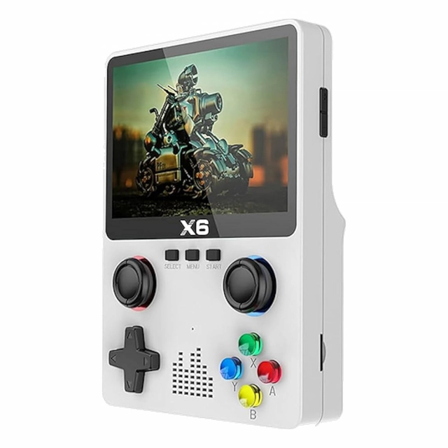 Gaming Console - X6 Handheld Console (White)