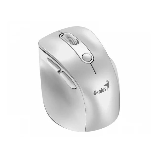 GENIUS Ergo 9000S Pro Pearl White USB Bežični Pine Wood miš 