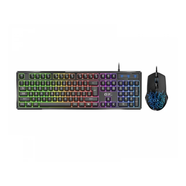 GENIUS Scorpion KM-GX3 Gaming RGB USB YU crna tastatura +  miš 