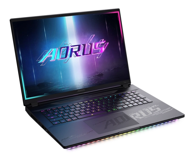 GIGABYTE AORUS MASTER 18 BZH 18 inch QHD+ 240Hz 1200nits Core Ultra 9 275HX 64GB 2TB SSD GeForce RTX 5090 24GB RGB Backlit Win11Pro gaming laptop 