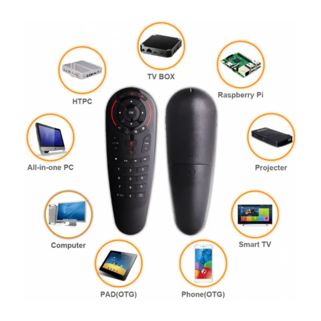 GMB-G30S AIR MOUSE Wireless Keyboard - Voice Universal Remote Control Gyro for Android tv box PC