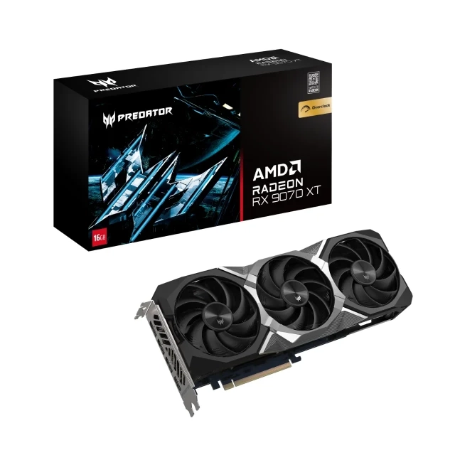 Grafička karta Acer PB RX9070XT 16G OC - Predator 16GB DDR6 3xDP/HDMI
