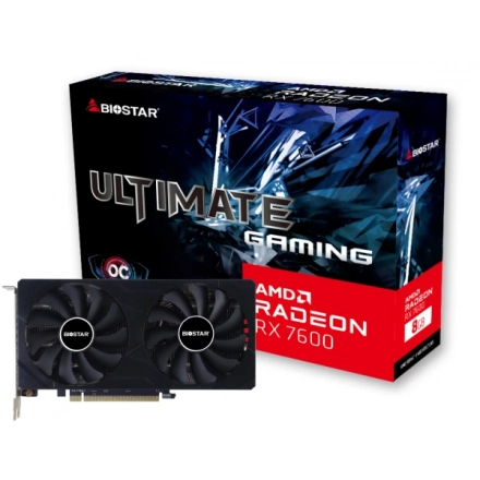 Grafička karta Biostar RX7600 8GB DDR6 128bit  HDMI/3DP