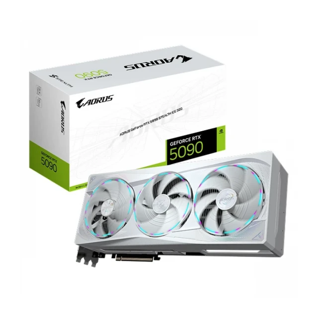 Grafička karta Gigabyte AORUS GeForce RTX 5090 AORUS STEALTH ICE 32GB GV-N5090AORUSST ICE -32GD