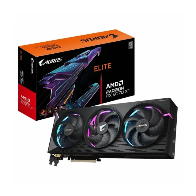 Grafička karta Gigabyte RX9070XT GDDR6 16GB  GV-R9070XTAORUS E-16GD 256bit 2xDP/2xHDMI