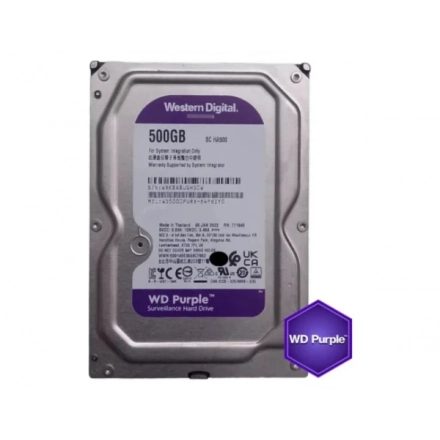 Hard disk 500GB SATA3 Western Digital 16MB WD5000PURX Purple