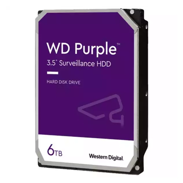Hard disk 6TB SATA3 Western Digital Caviar 64MB WD62PURZ Purple