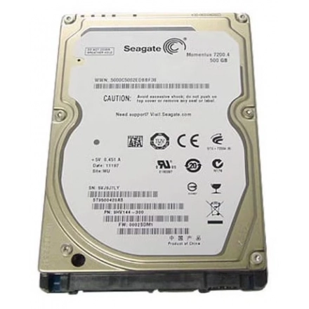 HDD 2.5 * 500GB ST9500420AS SEAGATE 7200rpm 16mb SATA 9.5mm