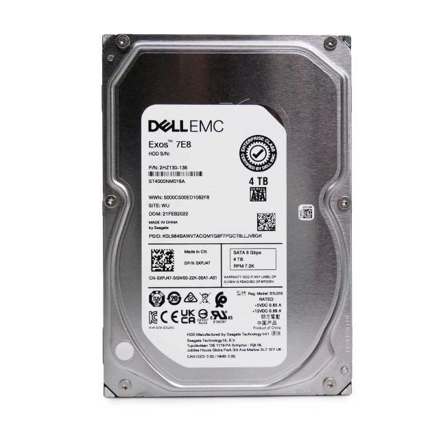 HDD 3.5 * 4TB 7e8 Exos DELL 7200rpm sata3