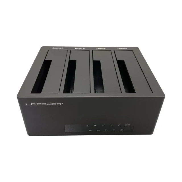 HDD Docking station USB 3.2 4xSSD/HDD  LC-DOCK-U3-4B-V2 Beli