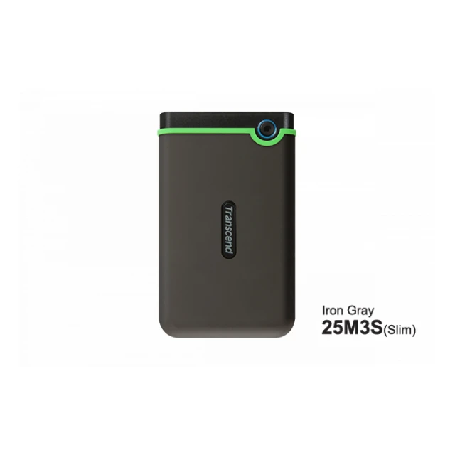 HDD E2.5" Transcend 1TB USB 3.1 TS1TSJ25M3S Anti-shock Iron grey