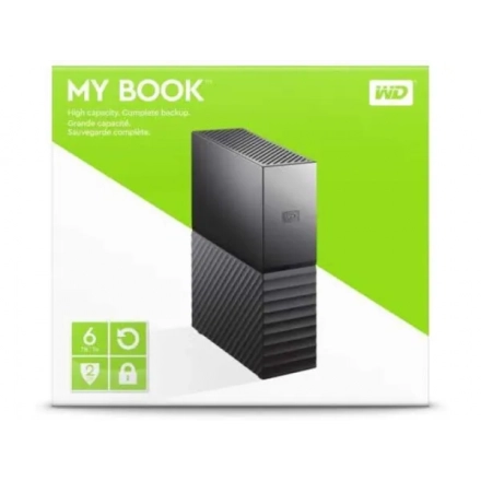 HDD E3.5" WD 6TB My Book WDBBGB0060HBK-EESN