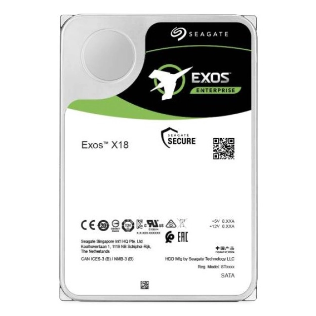 HDD Seagate 16TB Seagate Exos X18 ST16000NM004J 7200RPM 256MB Ent. BULK