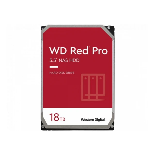 HDD WD 18TB WD181KFGX RED PRO SATA3 512MB 7200rpm