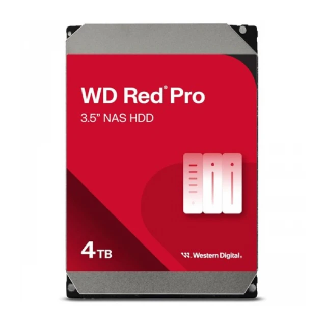HDD WD 4TB WD4005FFBX SATA3 7200 256MB RED Pro