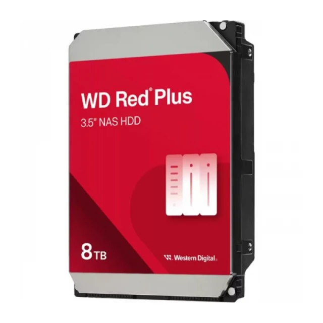 HDD WD 8TB WD80EFPX Red Plus 5640RPM 256MB
