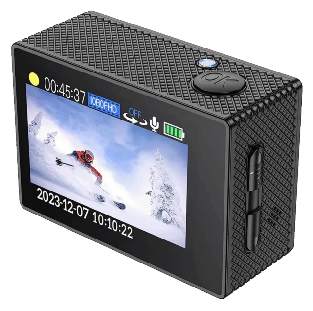 HOCO DV100  Sportska kamera, 2 inca IPS LCD, FullHD, WiFi, microSD