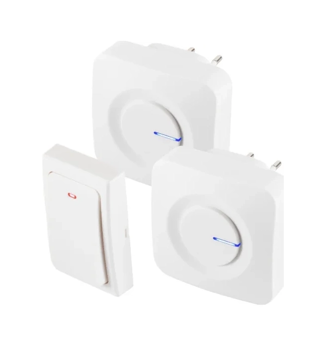 Home Bežicno kucno zvono set 230V, kineticki taster,IP44,melodija 36,domet na otvorenom 100 m