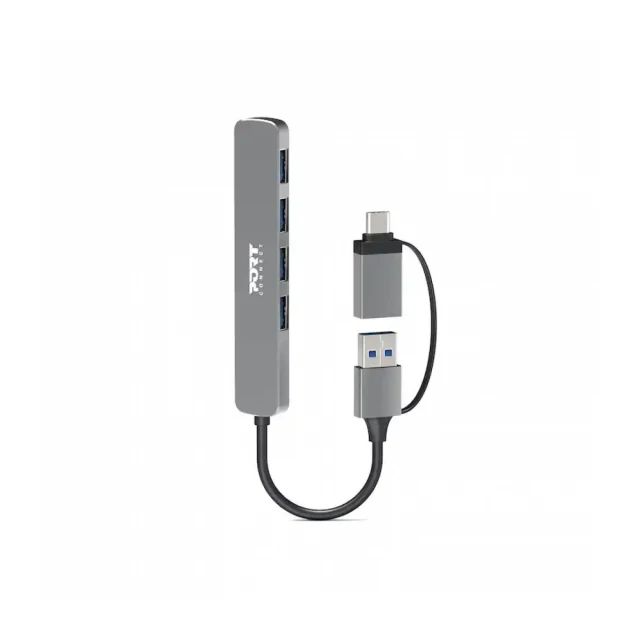 HUB Port Designs USB-C / USB-A vers 4 ports USB-A 3.0 5Gbps Slim