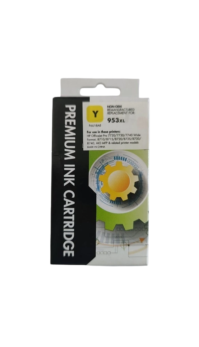 Inkjet compatible za HP F6U18AE(#953XL)/YL/SCC Yellow