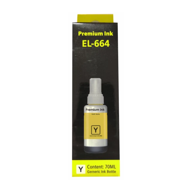 INKJET T6644 Y Dopuna zuta boja bocica sadrži 70 ml mastila za Epson