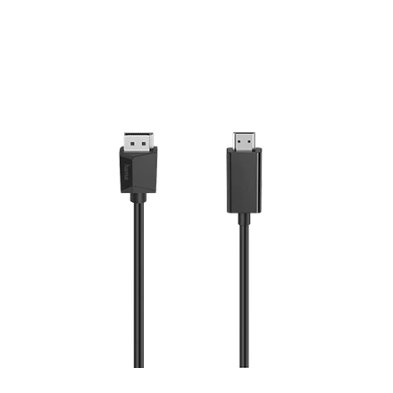 Kabl Displayport na HDMI 1.5m Hama M/M