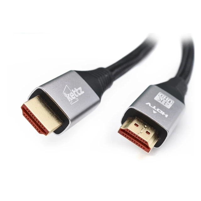Kabl HDMI M/M Premium V1.4 gold Kettz HK-K020M/2m