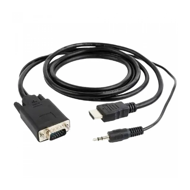 Kabl HDMI-VGA+Audio Gembird A-HDMI-VGA-03-6 1.8m
