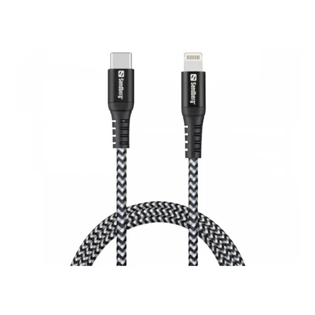 Kabl Sandberg Survivor 441-55 USB-C/Lightning 1m