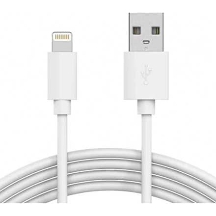 KABL USB NA LIGHTNING 1M LINKOM WHITE