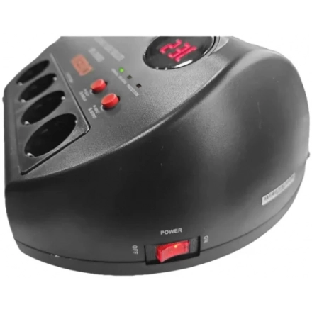 Kebo Stabilizator napona 2000VA 1200W,Crna,Displej