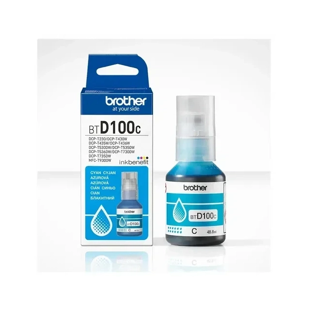 Kertridž Brother BTD100C Ink bočica Cyan 5K