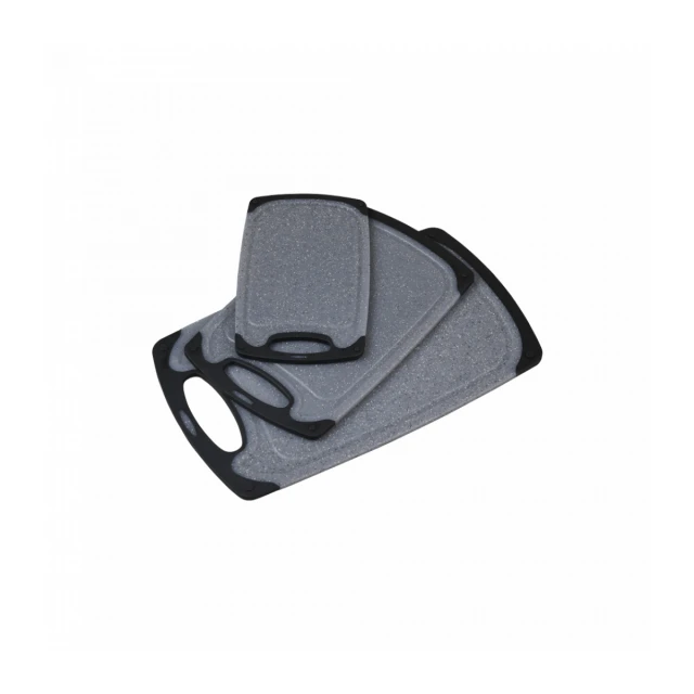 KESPER KSP30790 KUHINJSKI SET 3 DASKE ZA SEČENJE  SIVO-CRNE BOJE