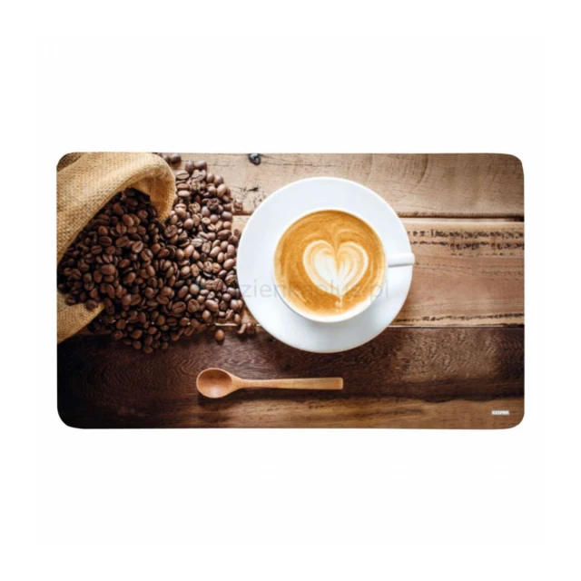 KESPER KSP31256 DEKORATIVNI PODMETAČ ZA DORUČAK MELAMIN 23,5X14CM COFFEE CUP