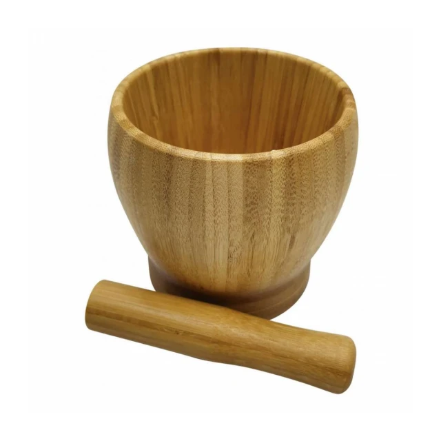 KINGHOFF KH1617 AVAN I TUČAK ZA ZAČINE OD BAMBUSA 11,5CM