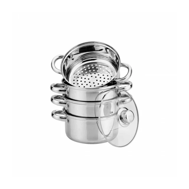 KINGHOFF KH3320 SET ŠERPI 5/1 ZA KUVANJE NA PARI 5L 24CM