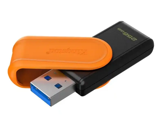 KINGSTON 256GB DTXS/256 USB Flash memorija 3.2 Crna/Naranèasta