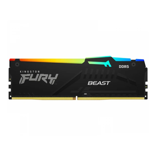 KINGSTON DIMM DDR5 16GB 6000MT/s KF560C30BBEA-16  FURY Beast Black RGB EXPO 
