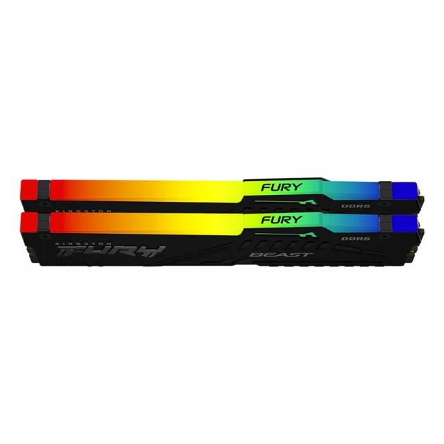 KINGSTON DIMM DDR5 64GB (2x32GB kit) 5600MT/s KF556C40BB2AK2-64 FURY Beast RGB Black EXPO 